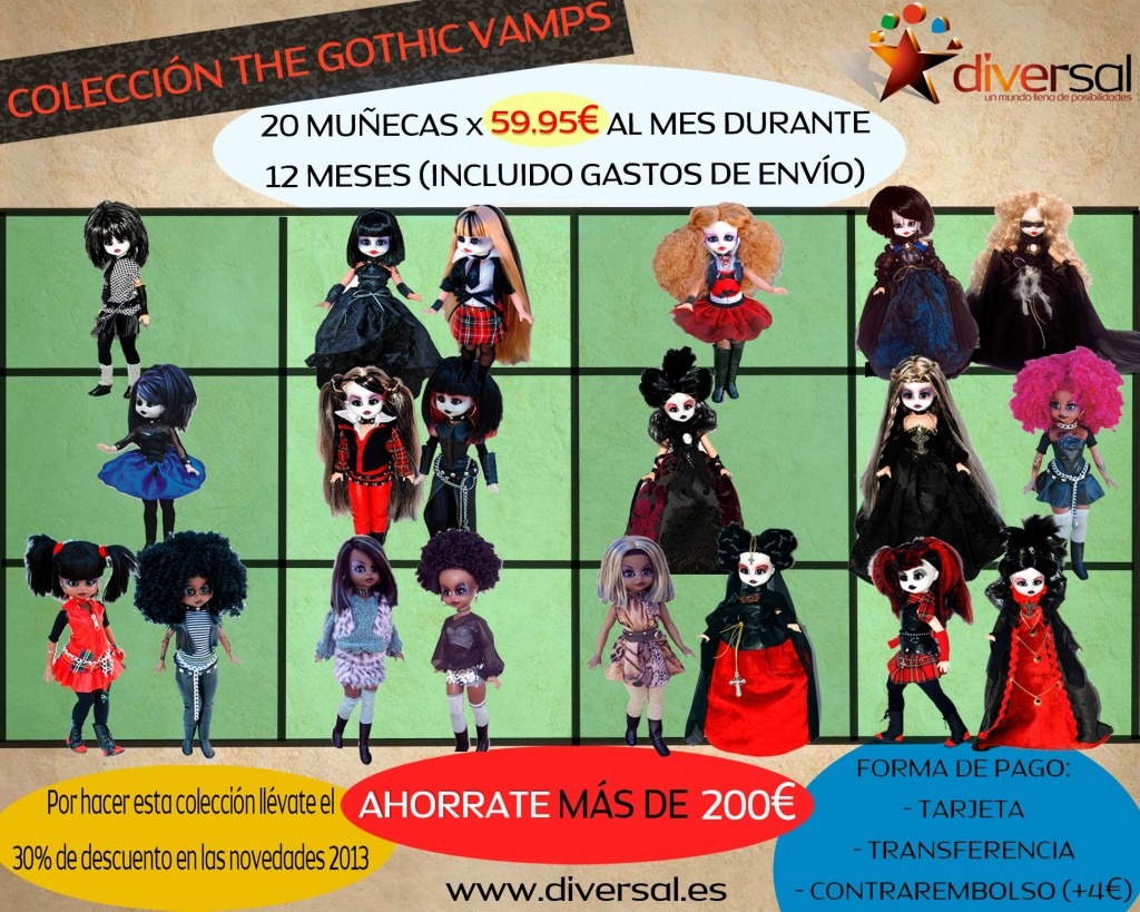 coleccion-muñecas-the-gothic-vamps