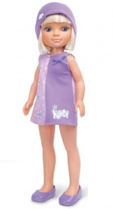 Nancy-Esencial Rubia vestido lila. Precio 17.95 €