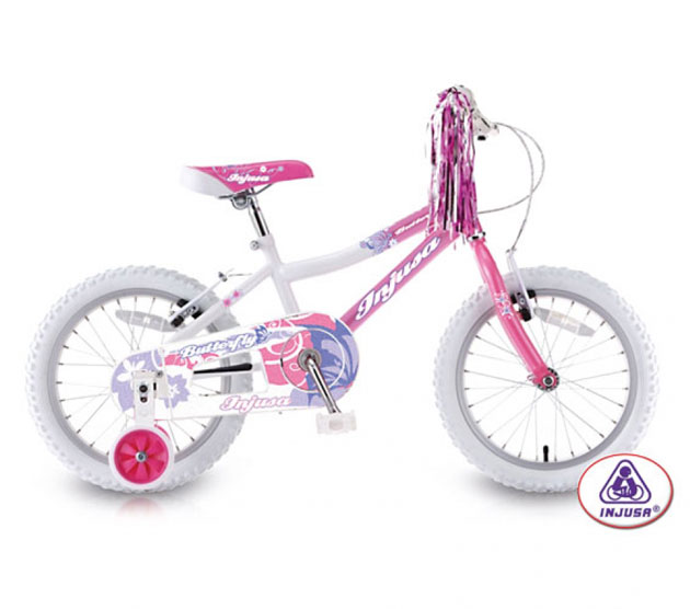 BICI 16 BUTTERFLY PINK